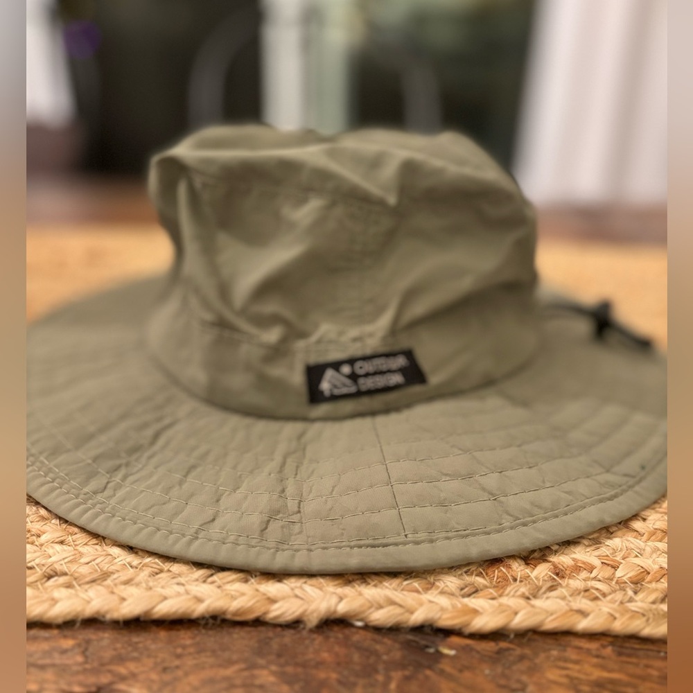 Dorfman Pacific Co.‎ Evergreen Nylon sun protection hat. Size L